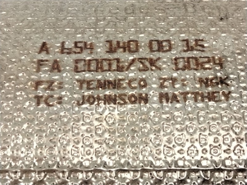 Recambio de filtro de particulas para mercedes-benz clase e (w213) e 220 d (213.004) referencia OEM IAM A6541400015  