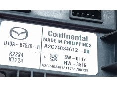 Recambio de modulo electronico para mazda mx-5 rf targa (nd) 2.0 (nd2e) referencia OEM IAM A2C7403461200   2