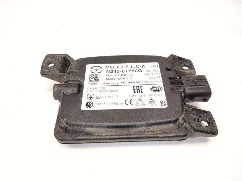 Recambio de modulo electronico para mazda mx-5 rf targa (nd) 2.0 (nd2e) referencia OEM IAM N24367Y80G  