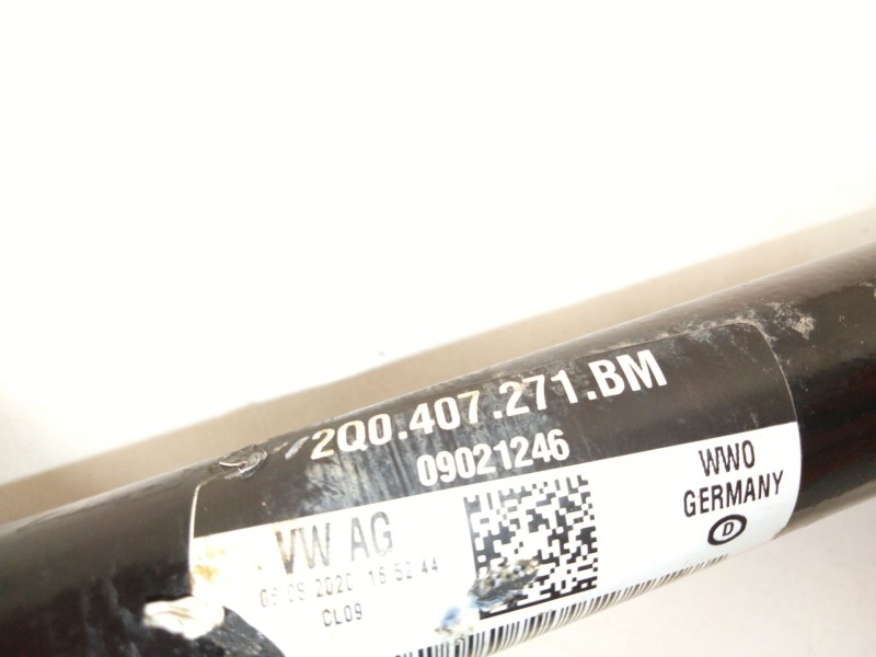 Recambio de transmision delantera izquierda para volkswagen t-cross (c11) 1.0 tsi referencia OEM IAM 2Q0407271  