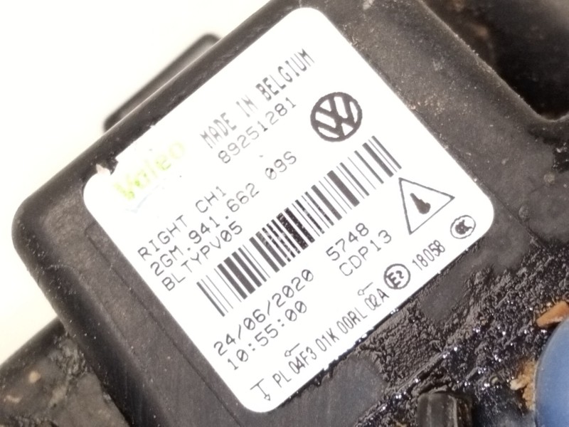 Recambio de piloto delantero derecho para volkswagen t-cross (c11) 1.0 tsi referencia OEM IAM 2GM941662  
