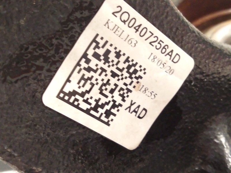 Recambio de mangueta delantera derecha para volkswagen t-cross (c11) 1.0 tsi referencia OEM IAM 2Q0407256  