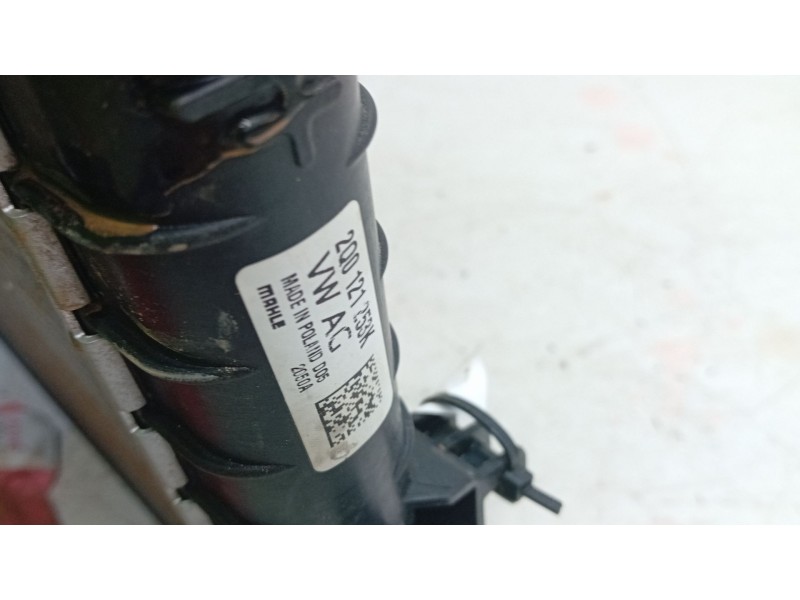 Recambio de radiador agua para volkswagen t-cross (c11) 1.0 tsi referencia OEM IAM 2Q0121253K  