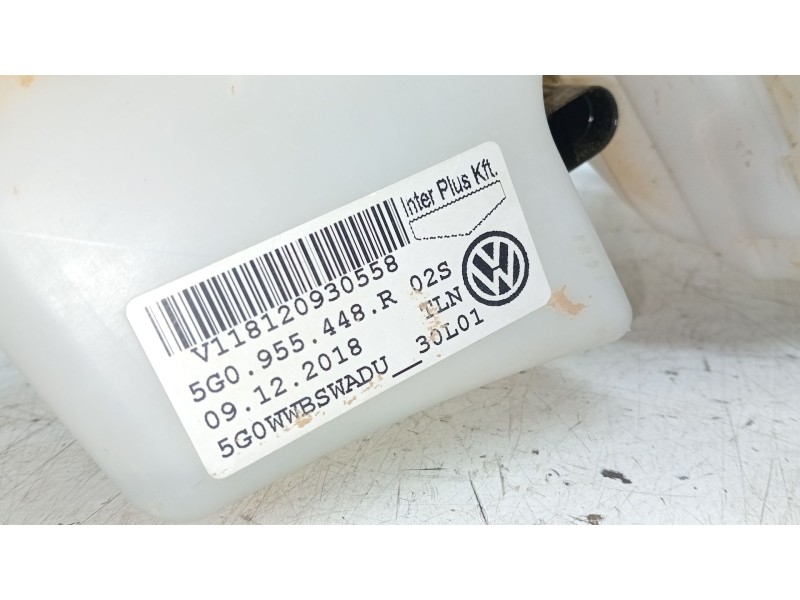 Recambio de deposito limpia para volkswagen golf vii (5g1, bq1, be1, be2) 1.0 tsi referencia OEM IAM 5G0955453  