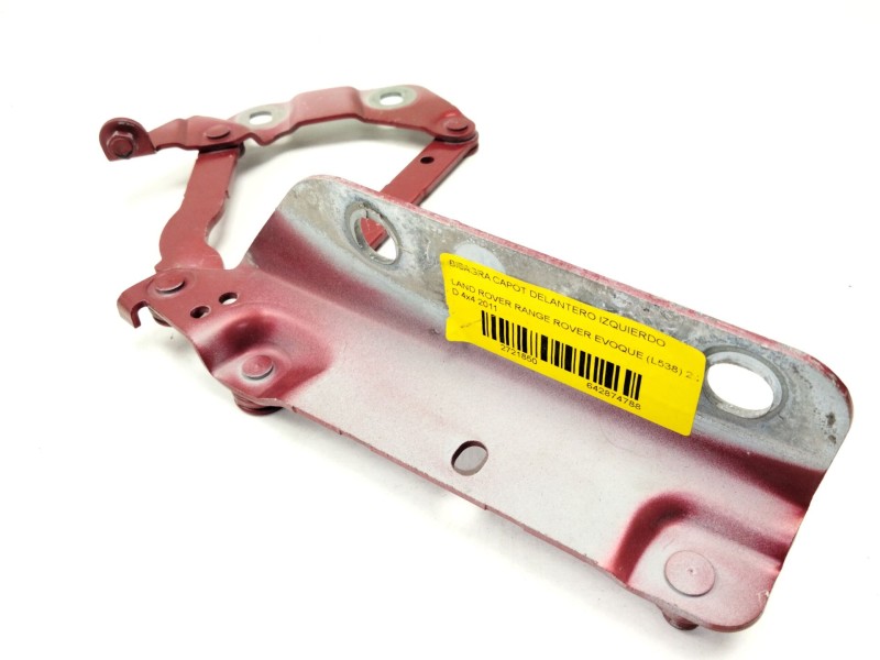 Recambio de bisagra capot delantero izquierdo para land rover range rover evoque (l538) 2.2 d 4x4 referencia OEM IAM 6H5216801  