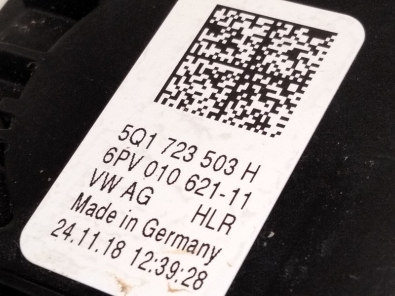 Recambio de pedal acelerador para volkswagen golf vii (5g1, bq1, be1, be2) 1.0 tsi referencia OEM IAM 5Q1723503  