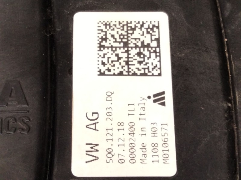 Recambio de electroventilador para volkswagen golf vii (5g1, bq1, be1, be2) 1.0 tsi referencia OEM IAM 5Q0121203  