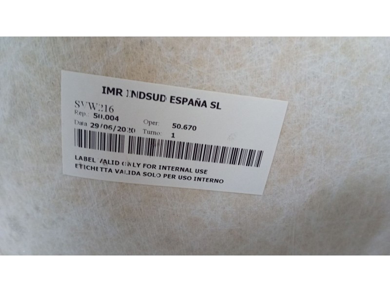 Recambio de techo para volkswagen t-cross (c11) 1.0 tsi referencia OEM IAM   