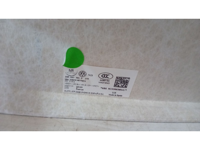 Recambio de techo para volkswagen t-cross (c11) 1.0 tsi referencia OEM IAM   