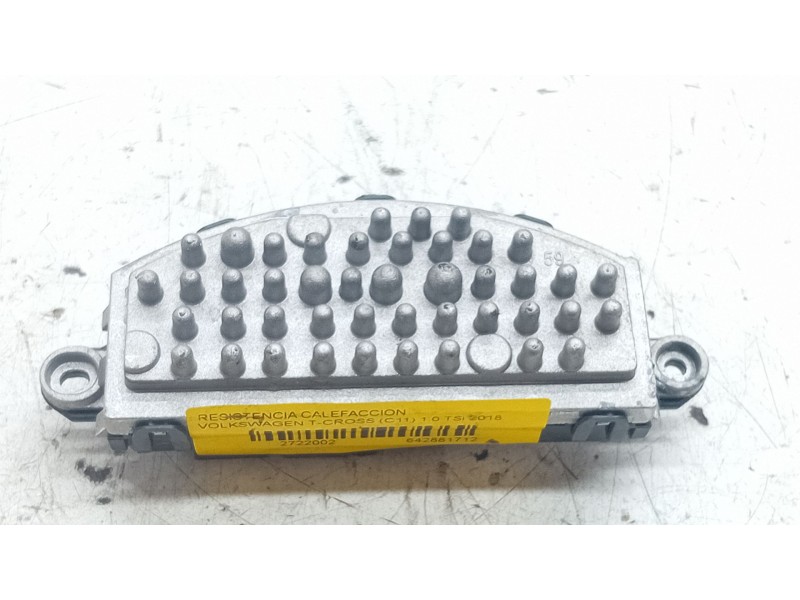 Recambio de resistencia calefaccion para volkswagen t-cross (c11) 1.0 tsi referencia OEM IAM   