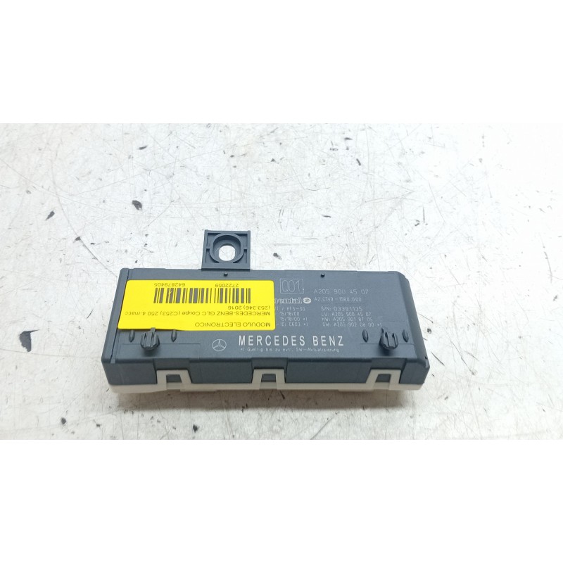 Recambio de modulo electronico para mercedes-benz glc coupe (c253) 250 4-matic (253.346) referencia OEM IAM A2059004507  