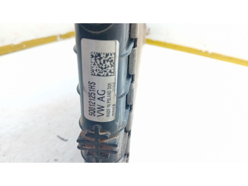 Recambio de radiador agua adicional para volkswagen golf vii (5g1, bq1, be1, be2) 1.0 tsi referencia OEM IAM 5Q121251HS  