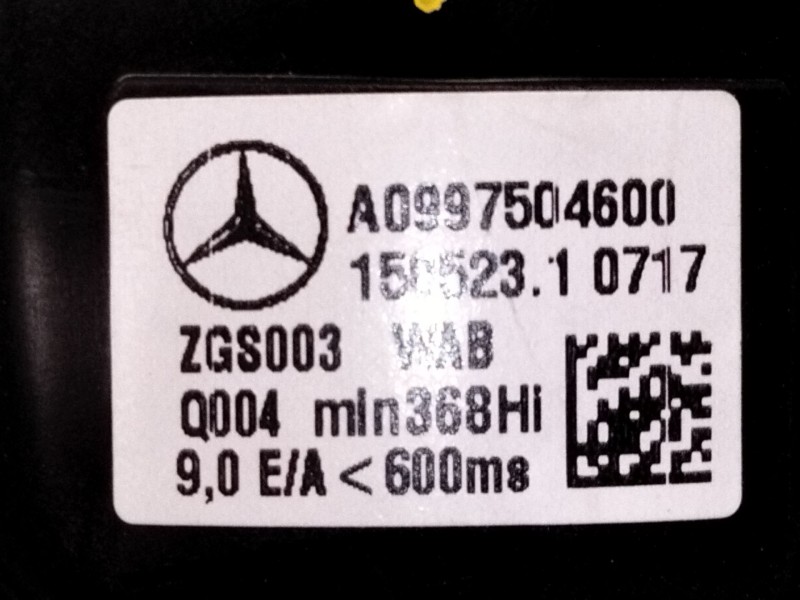 Recambio de maneta exterior porton para mercedes-benz glc coupe (c253) 250 4-matic (253.346) referencia OEM IAM A0997504600  