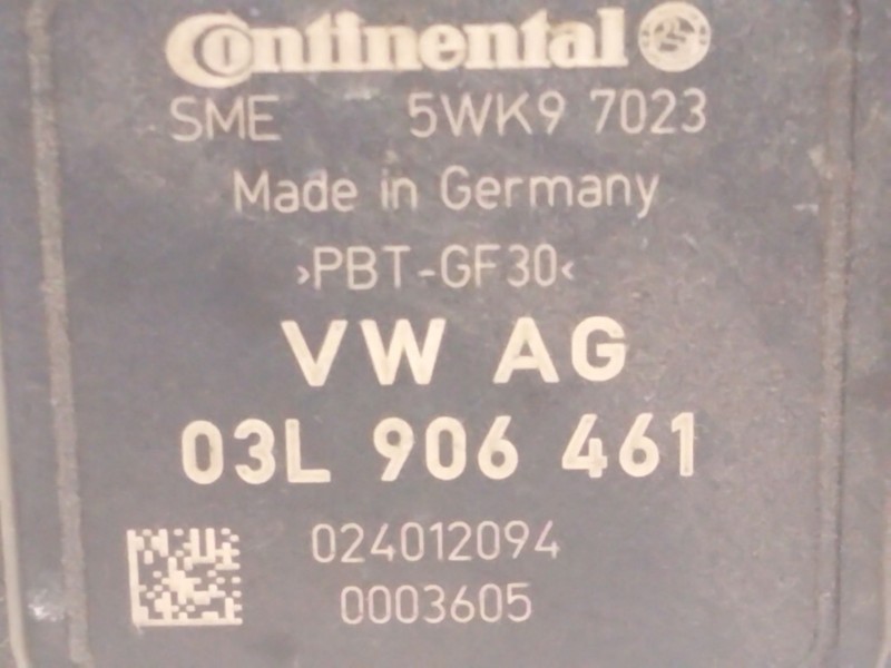 Recambio de caudalimetro para skoda roomster (5j7) 1.6 tdi referencia OEM IAM 03L906461  