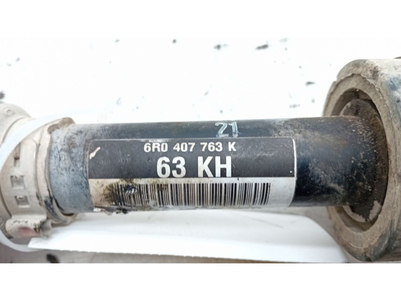 Recambio de transmision delantera izquierda para skoda roomster (5j7) 1.6 tdi referencia OEM IAM 6R0407763  