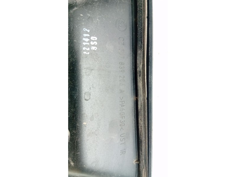 Recambio de maneta exterior trasera derecha para skoda roomster (5j7) 1.6 tdi referencia OEM IAM CZ5J7939206  