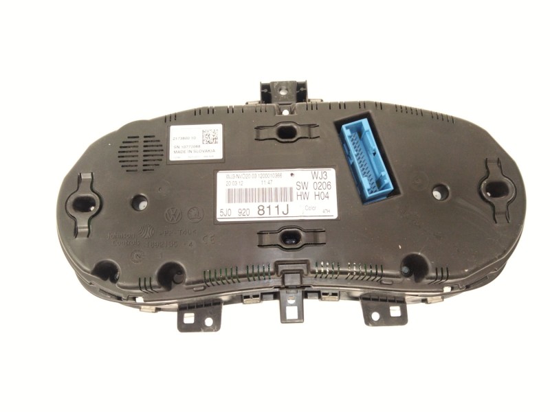 Recambio de cuadro instrumentos para skoda roomster (5j7) 1.6 tdi referencia OEM IAM 5J0920811  