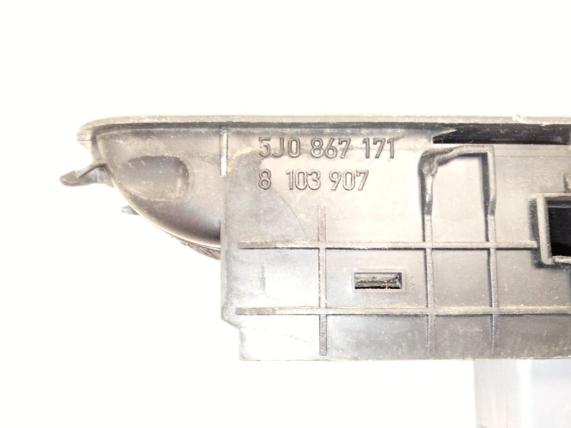 Recambio de mando elevalunas delantero izquierdo para skoda roomster (5j7) 1.6 tdi referencia OEM IAM 5J0867171  
