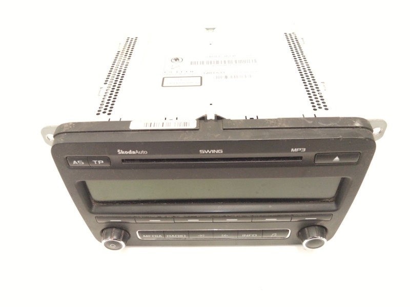 Recambio de sistema audio / radio cd para skoda roomster (5j7) 1.6 tdi referencia OEM IAM 5J0035161  