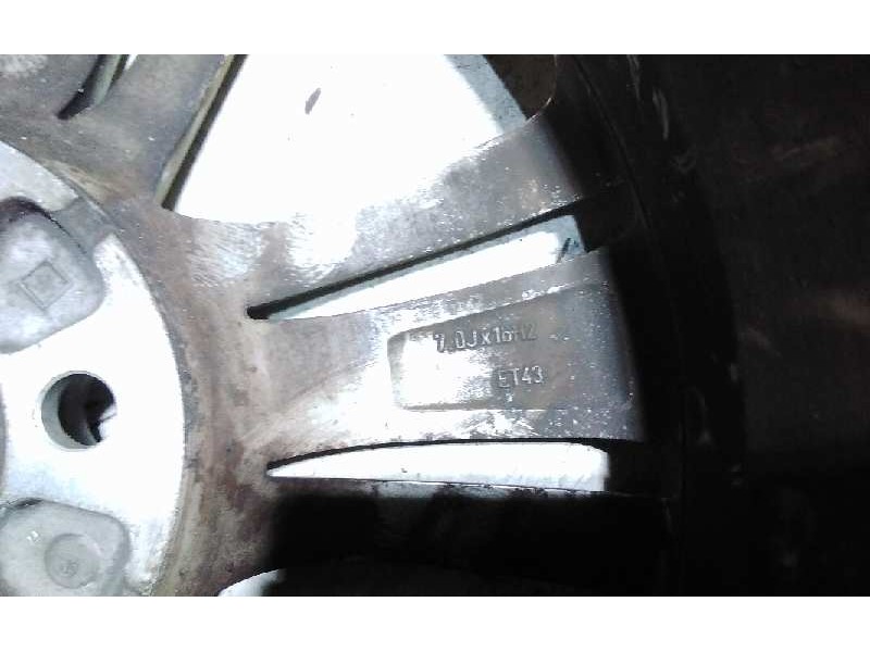 Recambio de llanta aluminio para seat ibiza (6j5) stylance / style referencia OEM IAM 16 5 TORNILLOS ET43 6J0601025D