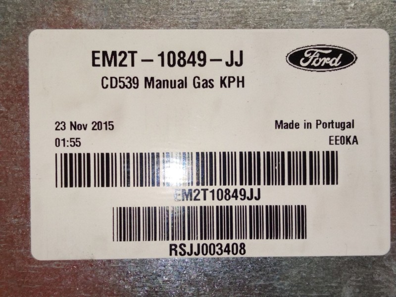 Recambio de cuadro instrumentos para ford s-max (cj, wa6) 1.5 ecoboost referencia OEM IAM EM2T10849  