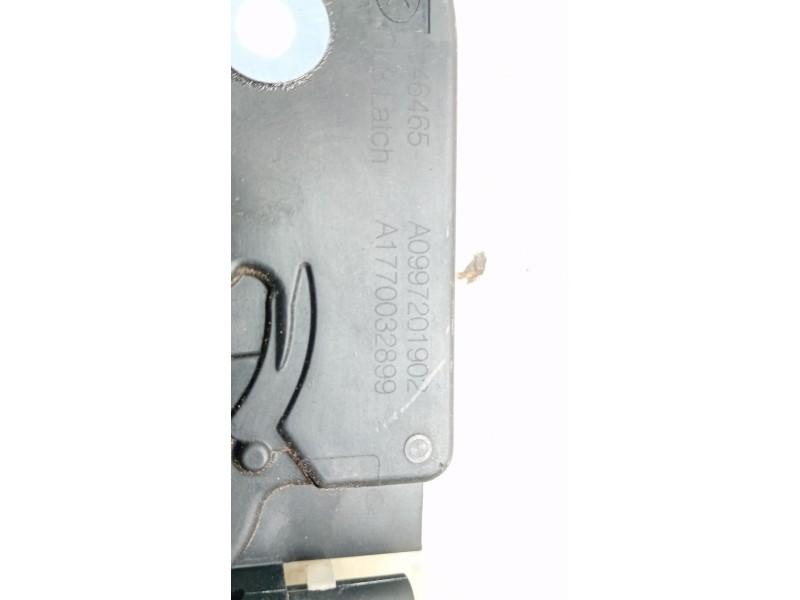 Recambio de cerradura puerta delantera izquierda para mercedes-benz clase a (w177) a 180 d (177.003) referencia OEM IAM A0997201