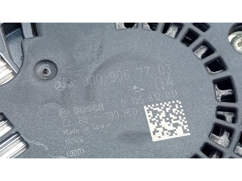 Recambio de alternador para mercedes-benz glc coupe (c253) 250 4-matic (253.346) referencia OEM IAM A0009067703  
