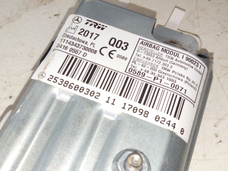Recambio de kit airbag para mercedes-benz glc coupe (c253) 250 4-matic (253.346) referencia OEM IAM   