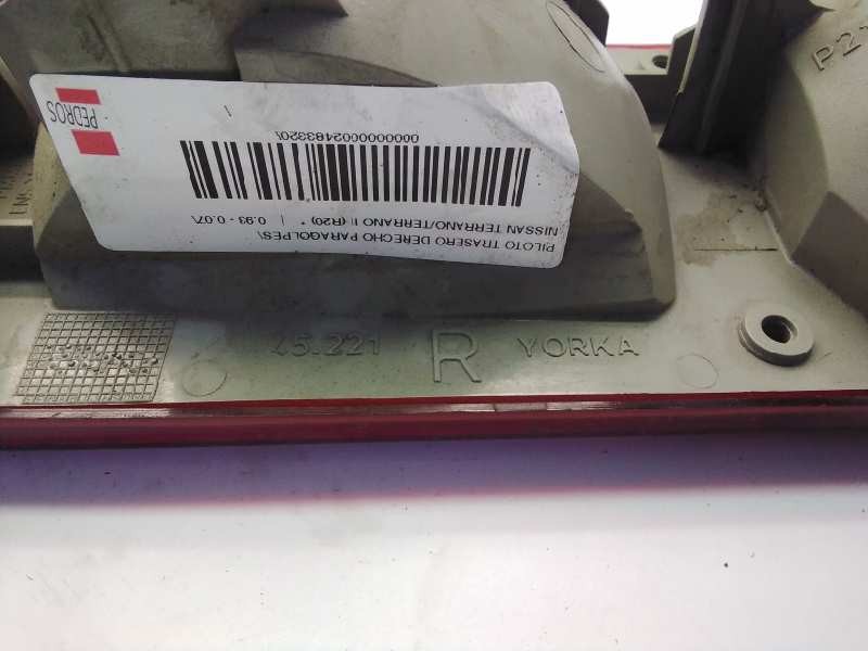 Recambio de piloto trasero derecho paragolpes para nissan terrano/terrano.ii (r20) referencia OEM IAM 26550OF400 INGLES DEFECTUO