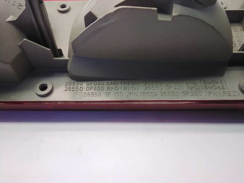 Recambio de piloto trasero derecho paragolpes para nissan terrano/terrano.ii (r20) referencia OEM IAM 26550OF400 INGLES DEFECTUO