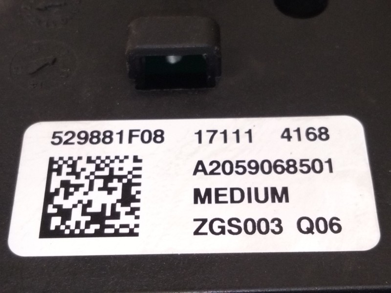 Recambio de caja fusibles para mercedes-benz glc coupe (c253) 250 4-matic (253.346) referencia OEM IAM A2059068501  