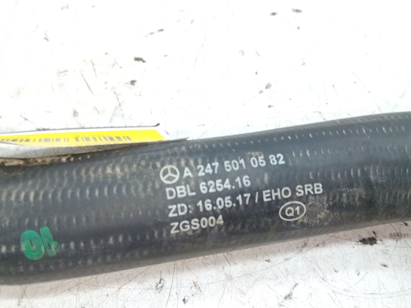 Recambio de tubo para mercedes-benz clase a (w177) a 180 d (177.003) referencia OEM IAM A2475010582  