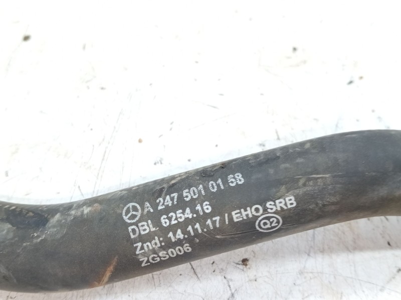 Recambio de tubo para mercedes-benz clase a (w177) a 180 d (177.003) referencia OEM IAM A2475010158  