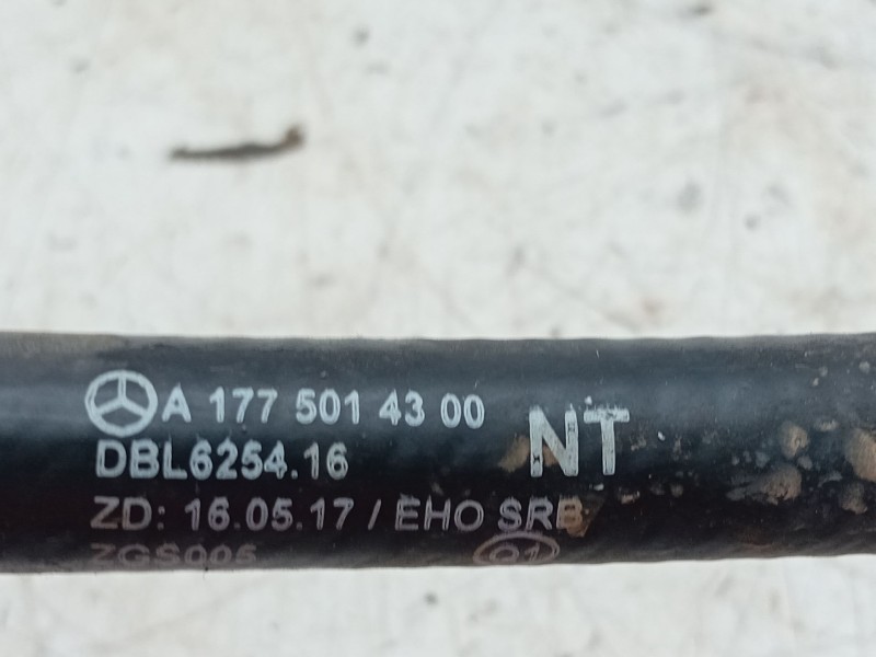 Recambio de tubo para mercedes-benz clase a (w177) a 180 d (177.003) referencia OEM IAM A1775014300  