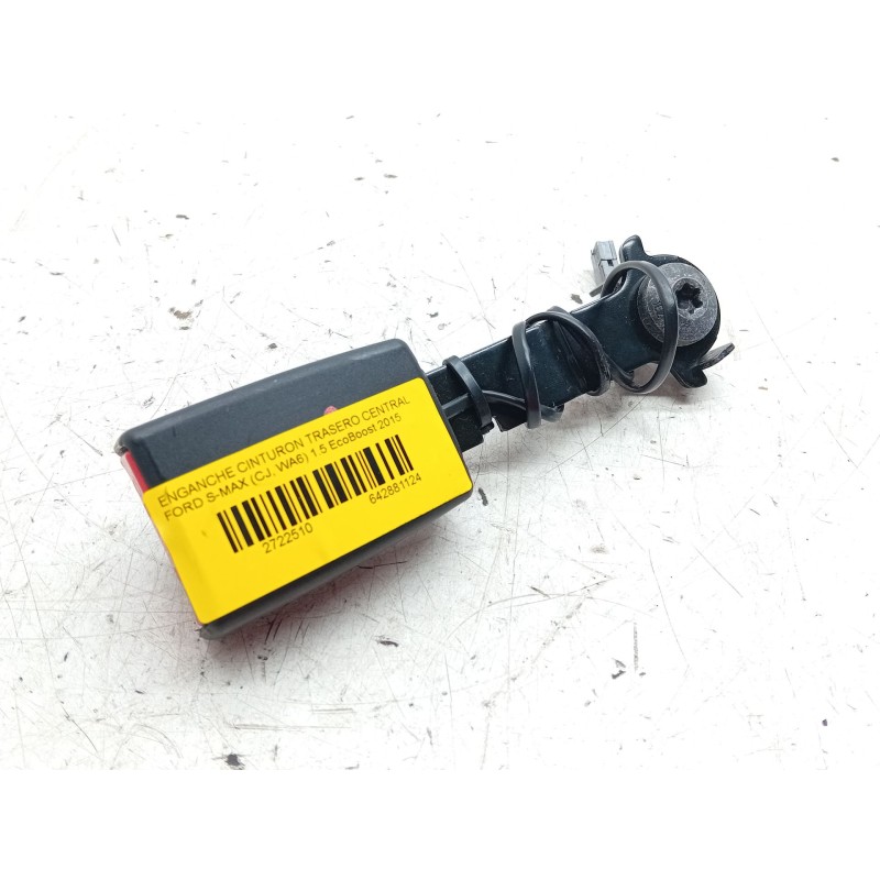 Recambio de enganche cinturon trasero central para ford s-max (cj, wa6) 1.5 ecoboost referencia OEM IAM EM28R611C72  