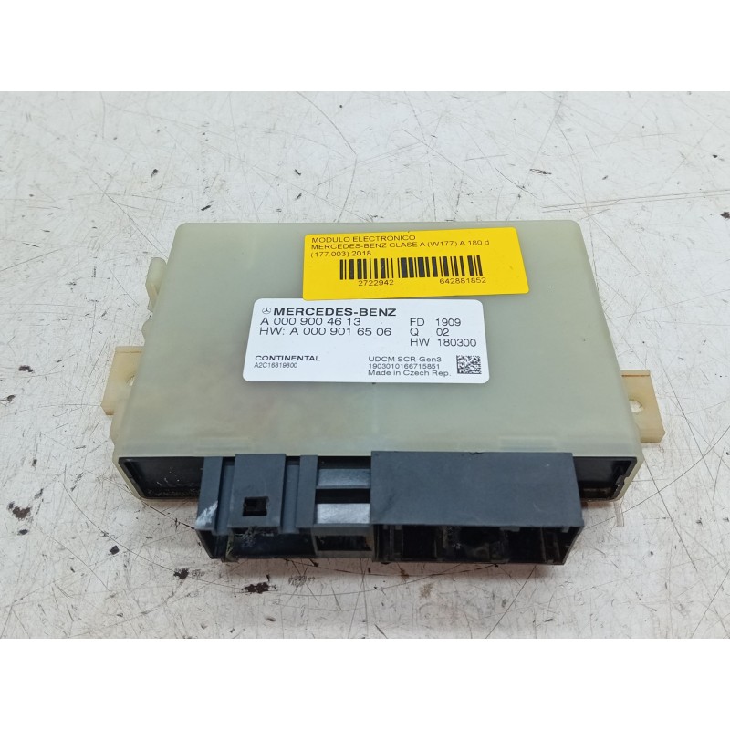 Recambio de modulo electronico para mercedes-benz clase a (w177) a 180 d (177.003) referencia OEM IAM   