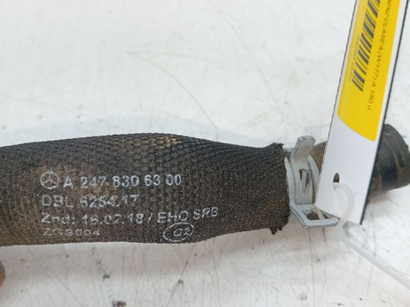 Recambio de tubo para mercedes-benz clase a (w177) a 180 d (177.003) referencia OEM IAM A2478306300  