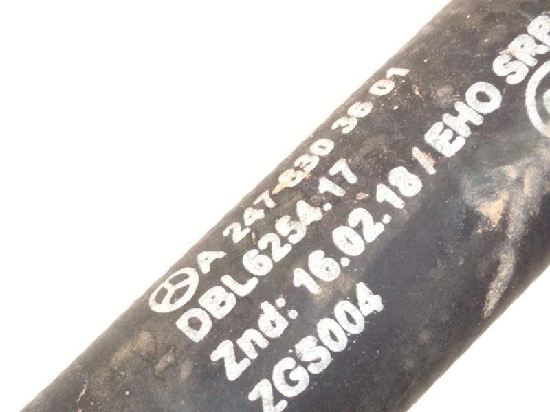 Recambio de tubo para mercedes-benz clase a (w177) a 180 d (177.003) referencia OEM IAM A2478303601  