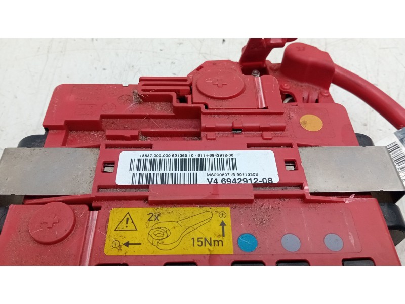 Recambio de fusible bateria para bmw 1 (e81) 118 d referencia OEM IAM V4694291208  