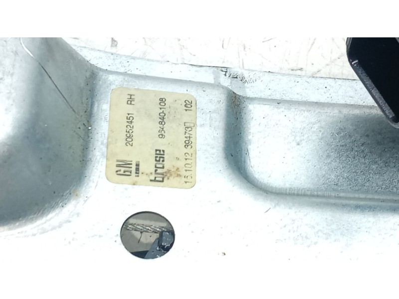 Recambio de elevalunas trasero derecho para opel insignia a (g09) 2.0 cdti (68) referencia OEM IAM   