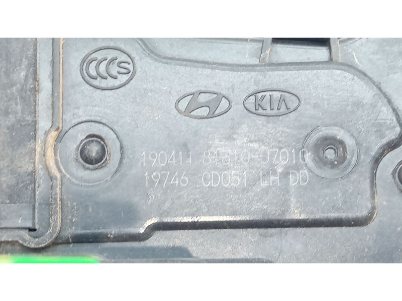 Recambio de cerradura puerta delantera izquierda para kia proceed combi van (cd) 1.4 t-gdi referencia OEM IAM 81310J7010  