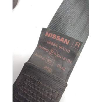 Recambio de cinturon seguridad delantero derecho para nissan primera (p10) 1.6 referencia OEM IAM 868849F010  CON PRETENSOR