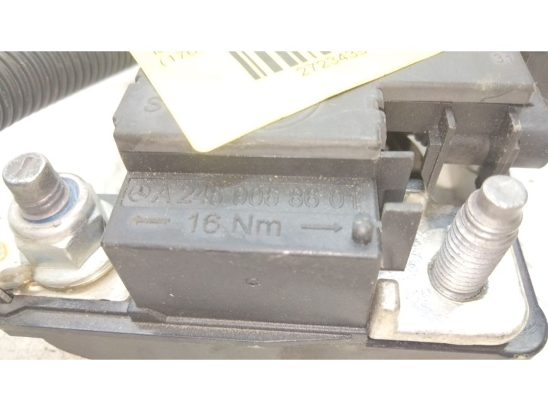 Recambio de cable negativo de bateria para mercedes-benz clase a (w176) a 200 cdi / d (176.008) referencia OEM IAM A2469068601  
