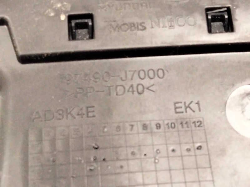 Recambio de aireador derecho para kia proceed combi van (cd) 1.4 t-gdi referencia OEM IAM 97490J7000  