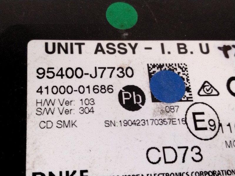 Recambio de modulo electronico para kia proceed combi van (cd) 1.4 t-gdi referencia OEM IAM 95400J7730  