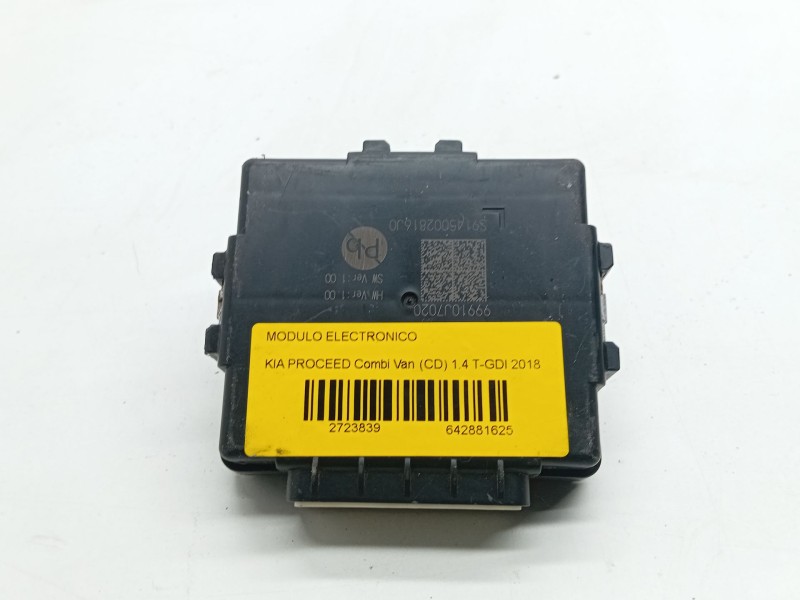Recambio de modulo electronico para kia proceed combi van (cd) 1.4 t-gdi referencia OEM IAM 99910J7020  