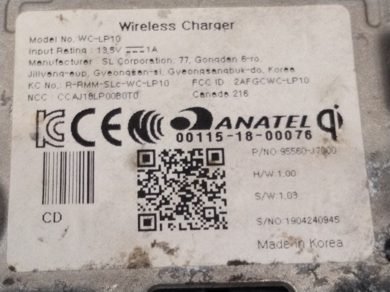 Recambio de modulo electronico para kia proceed combi van (cd) 1.4 t-gdi referencia OEM IAM 001151800076  