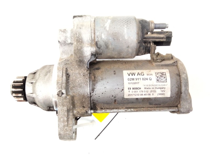 Recambio de motor arranque para seat arona style edition referencia OEM IAM 02M911024 0001179512 