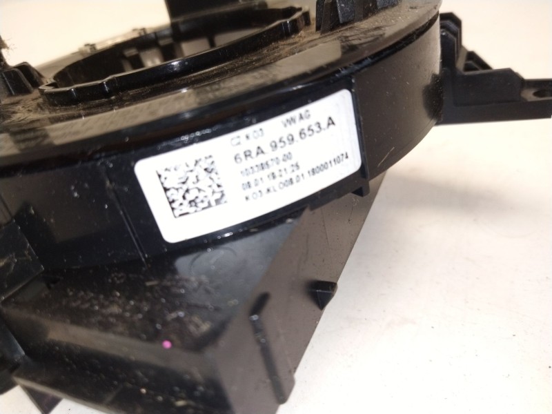 Recambio de anillo airbag para seat arona style edition referencia OEM IAM 6RA959653  