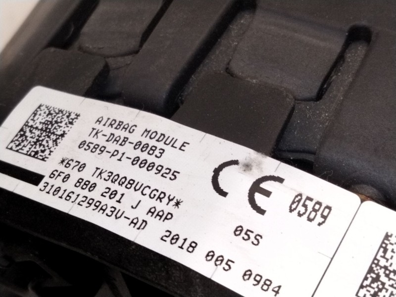 Recambio de airbag delantero izquierdo para seat arona style edition referencia OEM IAM 6F0880201  
